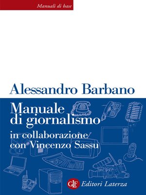 cover image of Manuale di giornalismo